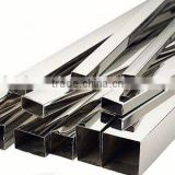 SS 201 mirror polished welded stainless steel rectangular pipes