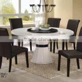 Latest Stainless Marble Top Table Cushion Solid Wood Chair Famous thumbnail-2