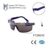 Comfortable Design Adjustable Temples Safety Glasses thumbnail-1