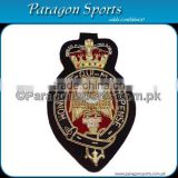 Handmade Bullion Embroidered Military Insignia Badge PS-619