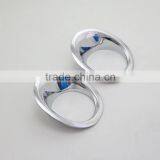 ABS Chrome Auto Accessories Front Fog Light Lamp Cover For BMW X1 2016 thumbnail-1