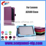 High Quality Leather Stand Case For Lenovo A3500