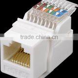 UTP Rj45 Cat5e Cat6 Utp Female Keystone Jack thumbnail-3