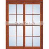 Aluminum Color Sliding Doors With Grids