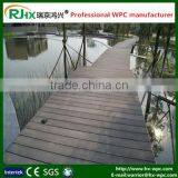 Black Plastic Composite Decking for Marine Deck Floor With Solid Design in High Quality and Good Price