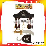 black pirate hat pirate eye patch for party
