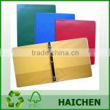 Haichen Manufacture 2015 Latest Type PVC Ring Binder