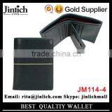 2016 Customized Top Grain Bifold RFID Mens Leather Wallet thumbnail-1