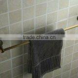 Antique Brass Bath Towel Bar thumbnail-1