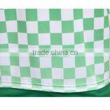 2016 100% Polyester Polyester Green Grid Soccer Uniforms thumbnail-6