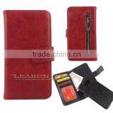 2015 New Design Factory Supplier 2 in 1 Detachable Wallet Leather Case for Samsung S6, Back Case Cover, Mobile Phone Case thumbnail-3