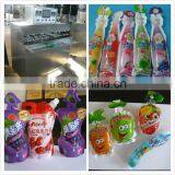 Factory supply bottle shape pouch /bags filling sealing machine for juice