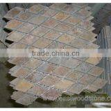 Natural Rusty Slate Mosaic Paving Tiles thumbnail-1