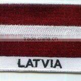 LATVIA FLAG Embroidery Patch thumbnail-1