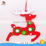 cute reindeer decoration christmas tree ornament hanging toy