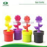 Wholesale silicone sunflower tea infuser/ tea strainer/tea bag.