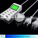 8 Port Multiple USB Wall Charger , Travel Charger 5V 9.2A USB Wall Charger for IPhone IPad Samsung Galaxy Pad thumbnail-6