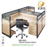 Modern Design Cubicle Office Workstation Furniture HB-806 thumbnail-2