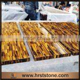 Yellow Gemstone Tiger Eye Tile thumbnail-2