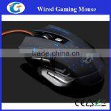 6 Buttons 2000 DPI Wired Optical Gaming Game Mouse Mice (Blue Dotted) thumbnail-6