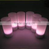 HOT SALE Rechargeable Led Multicolor Tealights With Cups thumbnail-2