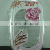 High Quality 1 Box ABS White Clear Natural Color French Nail Art Tips thumbnail-3