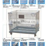 Foldable&Stackable Heavy Duty Wire Mesh Container