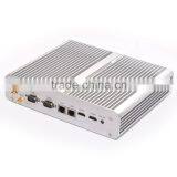 Computer Wholesale Distributor N3510 2.00 Ghz hd Ports Fanless Mini pc Linux Dual Display 300M WIFI Quad Core Processor thumbnail-2