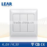 hot sell 15 years warranty gold light switches