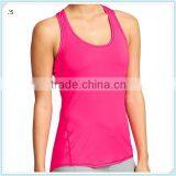 OEM Wholesale Womens Sports Tank Top Custom Vest With Scoops Lower In The Front