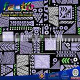 Polyester Sofa Fabric, Digital Printing, Great Strength