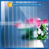 Curved Colored Pattern Glass