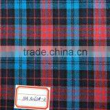 Cotton check fabric design fabric open end woven fabric factory price