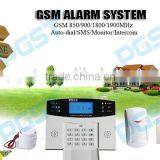 GSM Module Remote Control Burglarproof Alarm System With Iphone and Andriod Apps thumbnail-6