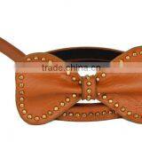 2014 Korean Fashion Ladies PU Rivet Bowknot Belt SWF-W15062925 thumbnail-4