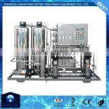 0.5m3/H two stage RO water treatment for ultra pure water