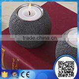 wholesale ball resin candle holder,tealight candle holder for table decor