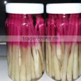 red pickled ginger sprout
