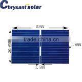 High Efficiency Small Poly Solar Cell piece for Small Solar Panels 52*30.6mm for DIY