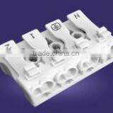 Luminaire Pushwire Connector 2-Side With Press Release Button 4 Pole thumbnail-1