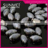 Marquise Shaped Crystal Embellishments for Wedding Dresses thumbnail-2