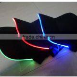 Wholesale LED Lighted Glow Curved Brim Baseball Cap Golf Hip-hop Sports Hat thumbnail-3