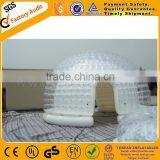 1.0 mm PVC Clear Inflatable Dome Tent,inflatable Sealed Bubble Tent F4016B thumbnail-5