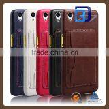 New Arrival Popular Flip Premium Leather Kickstand Card Pocket on Back Cover For Oneplus X Card Pocket Mobile Phone Case Cover