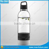 Surround Stereo Waterproof Wireless Bluetooth Speaker, Sports Water Bottle With LED Light thumbnail-1
