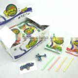 Straw Candy Toy / CC Stick Candy With Water Tattoo and Plastic Puzzle thumbnail-2