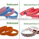 Custom Logo Promotional Gifts Adjustable Silicon Wristband