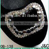 Crush Effect Rhinestone Lady Fashion Shoes Ornaments thumbnail-2