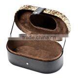 Custom Mirrored Packaging Pu Leather Cosmetic Box thumbnail-2