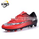 High quality the wear-resisting rubber sole men 's made in China factory custom made soccer shoes